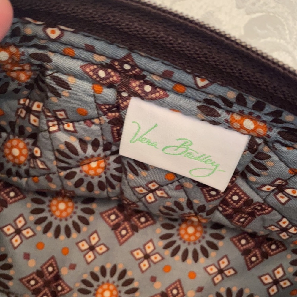 Vera Bradley small hand bag | Brown - Picture 3 of 4
